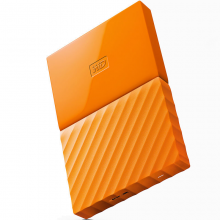  西部数据（WD）My Passport 2TB 2.5英寸 活力橙 移动硬盘WDBYFT