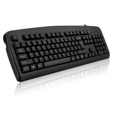 双飞燕 KB-8 有线键盘电脑键盘 104键 (单位:个) 黑色