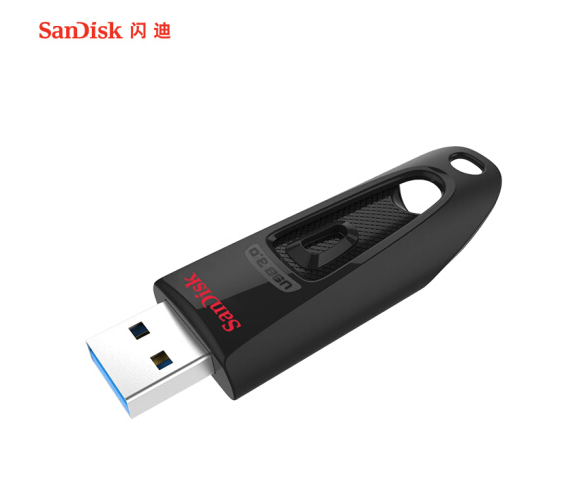 闪迪（SanDisk) 128GB USB3.0 U盘 CZ48至尊高速 