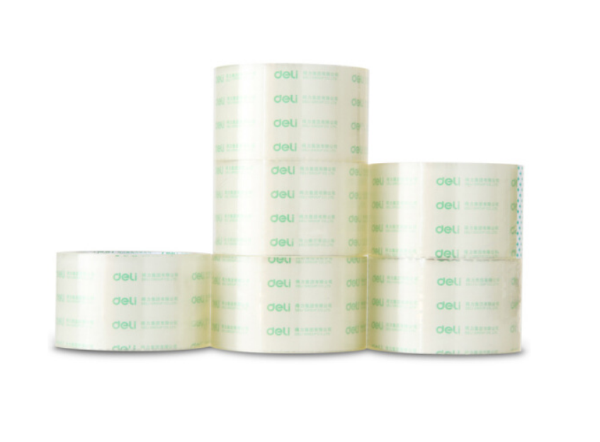 得力（deli） 30323封箱带/6cm粘胶带（6cm×60y）胶条封箱加宽胶带 