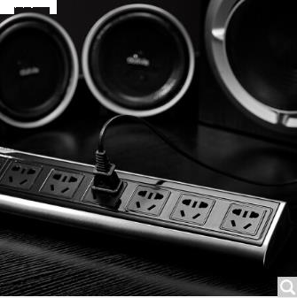 传誉（Chuanyu ） 防雷抗电涌/抗电磁干扰滤波/防过载新国标插座 1控6位3米