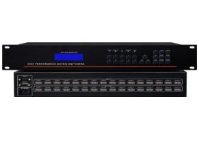 思音SYYPHDMI1616 HDMI矩阵16进16出矩阵一体机 16路全解密HDCP 支持8路蓝光