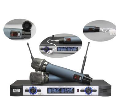 思音SYYP UR-290一拖二无线麦克风，18650充电话筒，无线手持，动圈麦，KTV专用麦