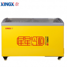  星星（XINGX） 圆弧冷藏冷冻展示柜单温冰柜 商用卧式冷柜玻璃门饮料雪糕柜SD/SC-326SY