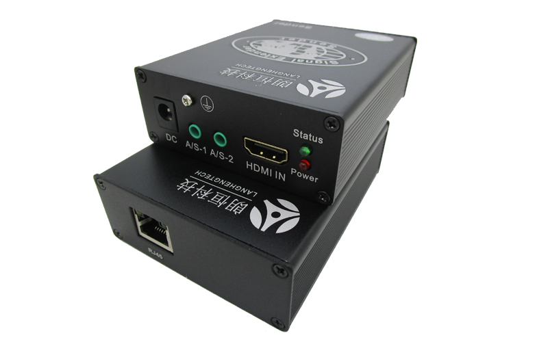 朗恒HDF-130H(A/S) (HDMI+Audio+串口网线传输130米)