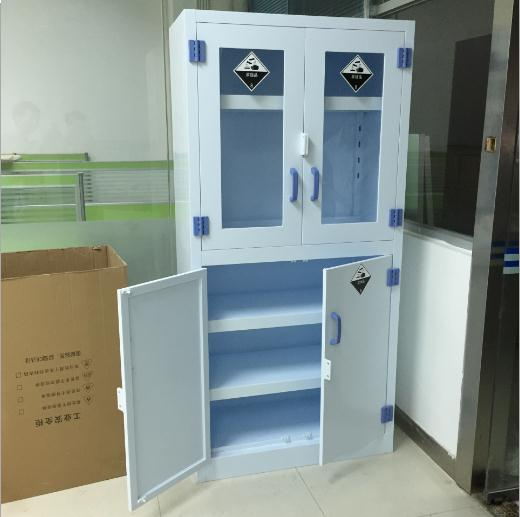 派晟品牌耐强酸碱PP柜试剂柜抗强腐蚀化学药品柜实验室试剂储存柜60加仑