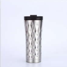 爱芬源新款咖啡杯真空不锈钢保温杯礼品学生便携水杯弹翻盖保温杯子