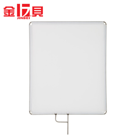金贝（JINBEI）LH-75*90摄影柔光屏不锈钢旗板摄影棚拍照柔光器材