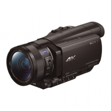 索尼（SONY）FDR-AX100E 4K高清数码摄像机 1英寸CMOS 光学防抖 12倍光学变焦 