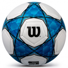 威尔胜Wilson足球5号PU标准成人训练教学比赛用球 WS209M蓝色