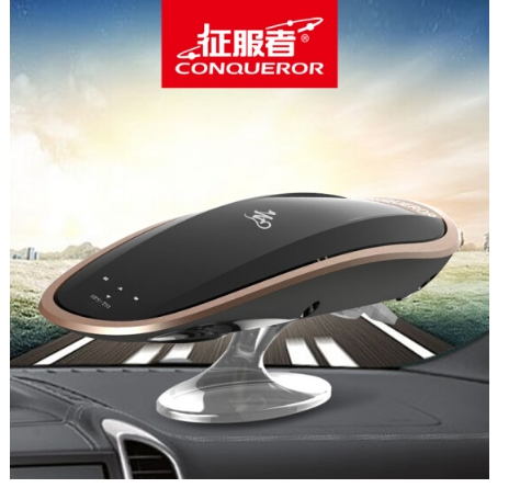 征服者 CONOUEROR GPS-TS1 电子狗测速仪雷达流动测速自动升级贝尔雷达车载安全预警仪器