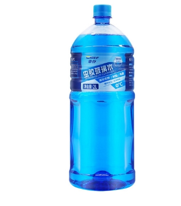 车仆虫胶玻璃水0度2L*1瓶汽车挡风玻璃清洗除油膜除去虫胶四季通用玻璃水汽车用品