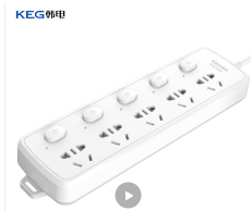 韩电（KEG）新国标插座 插排 插线板 接线板 家用安全拖线板