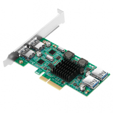 魔羯 MOGE MC2023 台式机PCIE独立通道USB3.0扩展卡 转接卡 工业相机高速传输 独