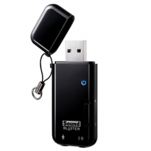 创新科技(Creative) USB 听音游戏音乐声卡 (小巧便携改善音质提升音效/X-Fi Go 