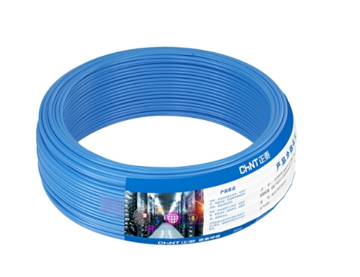 正泰(CHNT) 电线电缆 BV2.5平方 蓝色单芯单股零线 国标铜芯硬线