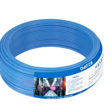 正泰(CHNT) 电线电缆 BV2.5平方 蓝色单芯单股零线 国标铜芯硬线