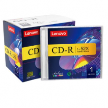 联想（Lenovo）CD-R 空白光盘/刻录盘 52速700MB 台产档案系列 单片盒装 10片/包