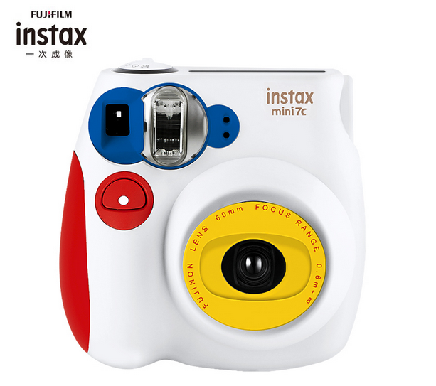 富士（FUJIFILM）INSTAX 拍立得 相机 一次成像相机 入门款 mini7c 三原色