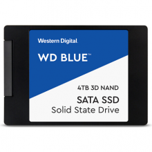 西部数据（WD）4TB SSD固态硬盘 SATA3.0接口 Blue系列-3D进阶高速读写版｜五年质