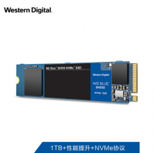 西部数据（Western Digital）1TB SSD固态硬盘 M.2接口（NVMe协议）WD B