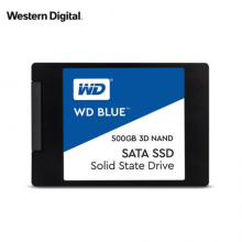西部数据（WD）500GB SSD固态硬盘 SATA3.0接口 Blue系列-3D进阶高速读写版｜五