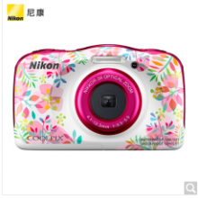 尼康（Nikon）COOLPIX W150 轻便型 数码相机 防水防震 w150 粉色