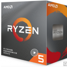 AMD 锐龙5 3600 处理器 (r5)7nm 6核12线程 3.6GHz 65W AM4接口 盒