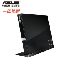 华硕(ASUS) 6倍速 USB2.0 外置蓝光 光驱刻录机 黑色(兼容苹果系统/SBW-06D2X