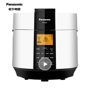 松下（Panasonic）6L智能电压力锅 1-10人 电饭锅 家用多功能压力煲无水料理大容量电饭煲