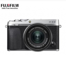 富士（FUJIFILM）X-E3 微单相机 套机 银色（15-45mm镜头 ) 2430万像素 触摸