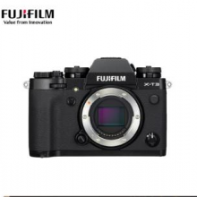 富士（FUJIFILM）X-T3/XT3 微单相机 机身 黑色（2610万像素 翻折触摸屏 4K视频