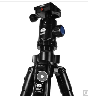 思锐（SIRUI）三脚架 R2004+G20KX 含云台佳能尼康单反相机三角架铝合金 单反相机三脚架