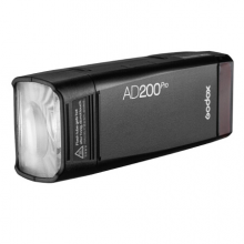 神牛（Godox ) AD200pro外拍闪光灯锂电池便携口袋摄影闪光灯单反相机高速TTL外拍闪光灯