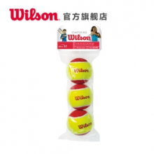 威尔胜（Wilson）WRT137001 训练网球 低压缩网球 耐磨儿童网球Starter