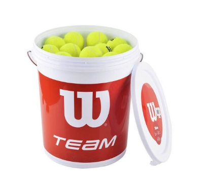 威尔胜（Wilson）WRT131200 无压力训练网球 正品威尔逊桶装网球 练习网球 72个