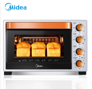美的（Midea）T3-L324D二代 家用多功能电烤箱 32升大容积 上下独立控温