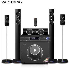 威斯汀（WESTDING） WST-K81 5.1家庭影院音响组合套装家用KTV套装音响功放 K81