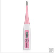 欧姆龙（OMRON） 电子体温计MC-342F 女性专用生理期测排卵 高精度家用软头 粉色