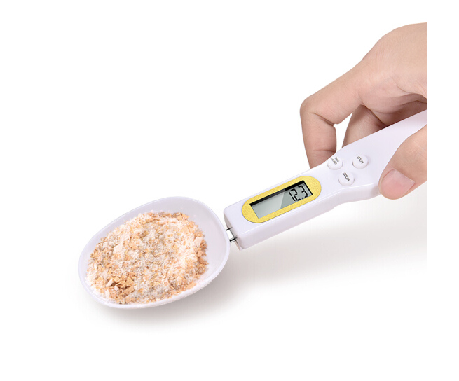 凯丰 （KF）精准电子量勺克秤500克勺子秤0.1g茶叶药材烘焙称家用厨房作料秤 勺子秤500g/0