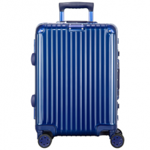 瑞动（SWISSMOBILITY）铝框拉杆箱20英寸密码锁行李箱 复古旅行箱静音万向飞机轮男女 50