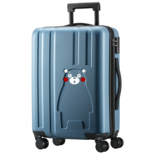 瑞动（SWISSMOBILITY）拉杆箱20英寸酷MA萌熊本熊防刮旅行箱 KUMAMON登机行李箱静