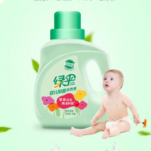 绿伞 婴儿洗衣液宝宝专用 无荧光剂植物抑菌1kg 1袋