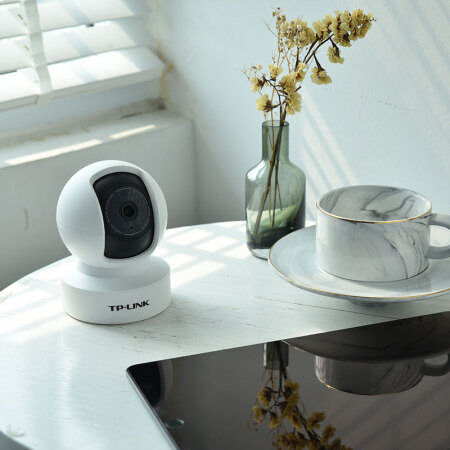  TP-LINK 无线监控摄像头 1080P高清家用智能网络家庭安防监控器摄像机 360度全景wif