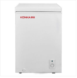 Konka/康佳 BD/BC-106DTH 冰柜小型冰箱家用冷柜商用节能冷藏冷冻 雪白