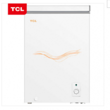 TCL 106升 冷冻转换柜冰柜 小型家用迷你母乳冷柜母乳冰箱 顶开门 节能单温冰箱（白色） BD/