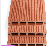 百强塑木地板木塑地板135*25mm户外阳台地板pvc防水板材室内露台花园庭院碳化木室外防腐木地板 