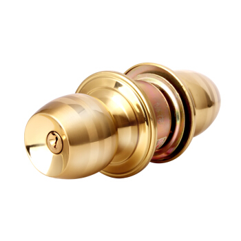 梅花（BLOSSOM）球形锁不锈钢门锁 办公锁具通用型5831金色