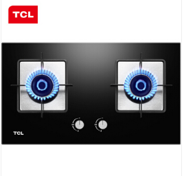 TCL 燃气灶钢化玻璃灶具双灶燃气台嵌两用灶高效直喷（天然气） JZT-5203B(天燃气)