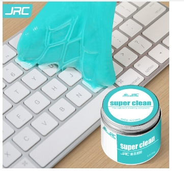 JRC 游戏机械键盘笔记本电脑清洁软胶泥 适用汽车出风口 死角网状类缝隙去尘不沾手清洁泥